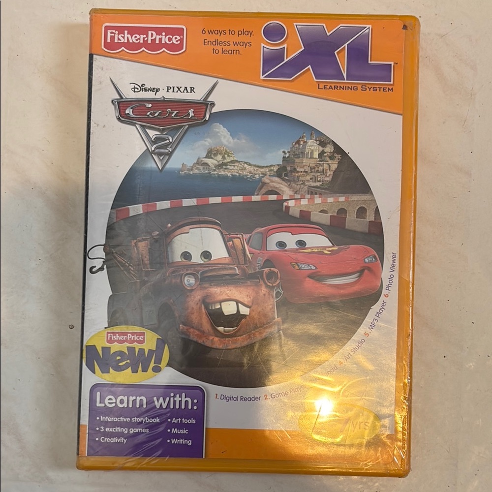 Fisher-Price IXL Learning System with Cars 2 Theme NEW